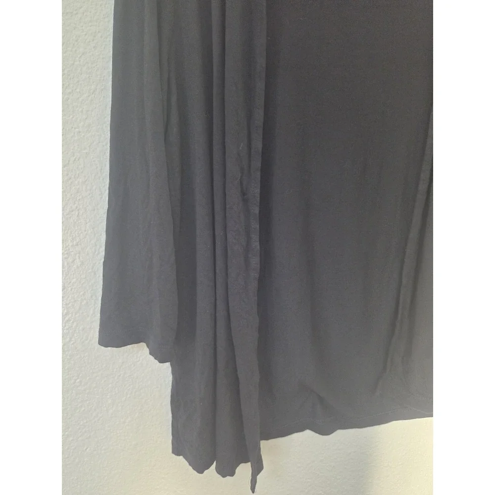 J.Jill Cardigan Women XS Black 3/4 Sleeve Solid Classic Lightweight